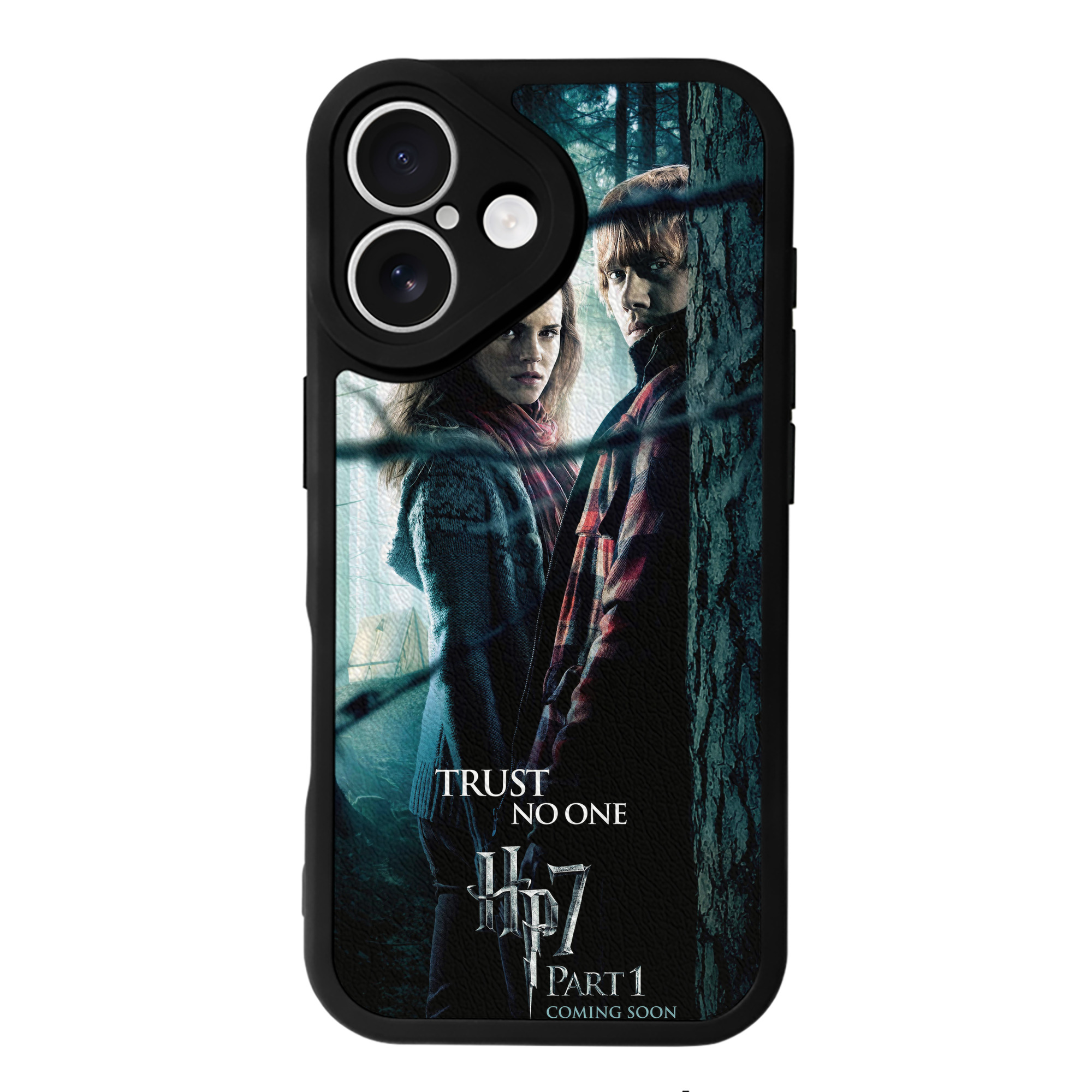 （画像用） Harry Potter ハリー・ポッターシリーズ 【iPhone 16シリーズ対応】シリコンスマホケース（レザー調） 材質：シリコン